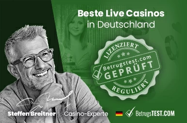 Steffen Breitner shows the top 5 live online casinos in Canada.